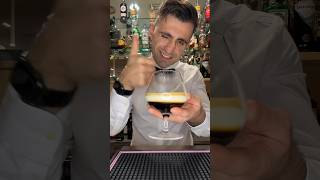 Caffè amaretto 3cl disaronno 1 espresso Panna circa 2 dita di strato Caldo shortvideo [upl. by Gnoht]