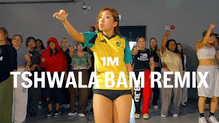 Tshwala Bam Remix  Master Class  Hyewon [upl. by Ellatsyrc]