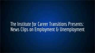 ICT Presents News Clips on Employment amp Unemployment [upl. by Psyche]