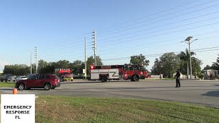 Vehicle vs pedestrian in bike Saint Cloud Florida [upl. by Chita]