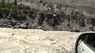 Deadly Indus River along Road to Skardu [upl. by Styles217]