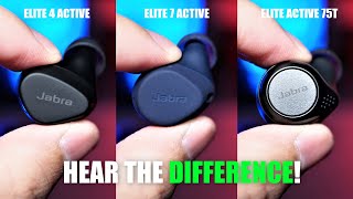 The BEST Active Jabra Elite 4 Active vs Elite 7 Active vs Elite Active 75T 🔥 [upl. by Bradford]