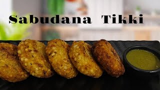 Crunchy aur Swadisht Sabudana Tikki  Vrat Special Recipe  Easy aur Quick Fasting Snack 😋 [upl. by Nitsuga]