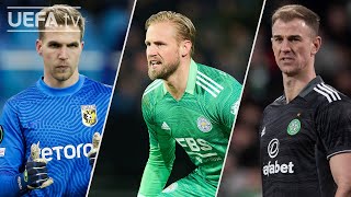 HOUWEN SCHMEICHEL HART  UECL Best Saves PlayOffs 2nd leg [upl. by Demetri]