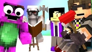 Minecraft SkyDoesMinecraft Mini Game DO NOT LAUGH ROSS DICTIONARY OF TRUTH w Facecam [upl. by Cindra306]