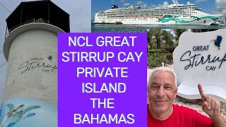 Discover Norwegians Private Island Great Stirrup Cay Bahamas [upl. by Placeeda]