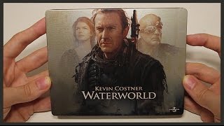 WATERWORLD  LIMITED BLURAY LANDSCAPE STEELBOOK UNBOXING [upl. by Hairym]