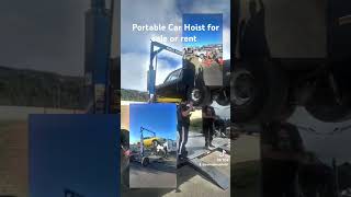 Portable Car Hoist carhoist cartok itsaboutdriveitsaboutpower 12valve [upl. by Petrick]