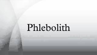 Phlebolith [upl. by Droflim402]