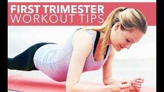 1st Trimester Pregnancy Workout amp Nutrition Tips EVERYTHING YOU NEED TO KNOW [upl. by Uv]