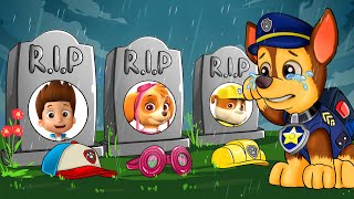 Goodbye Chase RIP All Paw Patrol  Paw Patrol Ultimate Rescue  Mighty Pups On A Roll Nick Jr HD [upl. by Soelch457]