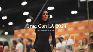 Los Angeles 🌴 Drag Con LA 2024 Vlog  Drag Race queens do the Marina [upl. by Glavin]