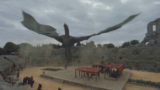 Game of Thrones S07E07 Daenerys Arrives at Dragon Pit With Her Dragons [upl. by Yenmor]