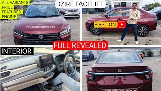 Maruti Dzire 2024 New Model Facelift Real Life Review  Price Revealed All Variants Features amp All [upl. by Garey]