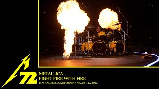 Metallica Fight Fire With Fire Los Angeles CA  August 27 2023 [upl. by Kolnos870]