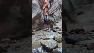 Why Kanarra Falls Is a Must See Hike in Utah Shorts Hiking [upl. by Bik]