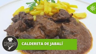 Cómetelo  Caldereta de jabalí [upl. by Valentino]