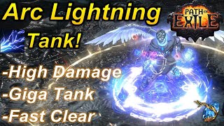 325 The Perfect Arc Lightning build is here Tank  High Damage  Path of Exile build [upl. by Inglebert]