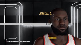 Lebron James face creation  NBA 2k24 Current Gen [upl. by Eras518]