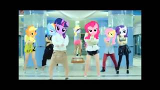 Everypony Gangnam Style FUCKTASTIC PARODY [upl. by Motteo778]