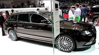 2014 Skoda Superb Combi 4x4 LaurinampKlement  ExteriorInterior Walkaround  2014 Geneva Motor Show [upl. by Eneirda]