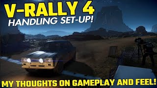 VRALLY 4  Handling SetUp  My Thoughts On Gameplay And Feel [upl. by Chem]