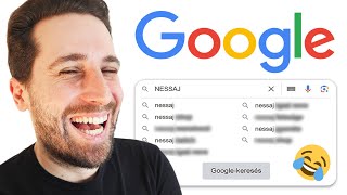 Rákerestem SAJÁT MAGAMRA a Google keresőben 😂 [upl. by Xantha634]