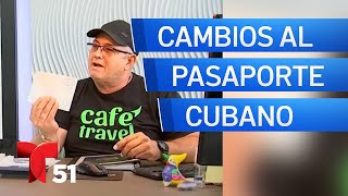 Cuba anuncia cambios sobre la validez del pasaporte [upl. by Sachi]