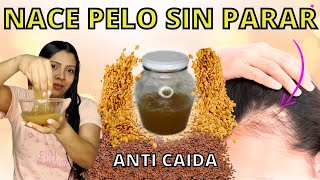 EL CABELLO CRECE COMO LOCO Y NO SE CAE😱 LA MEJOR RECETA DEL MUNDO PARA CRECER CABELLO😍 [upl. by Ahteres411]