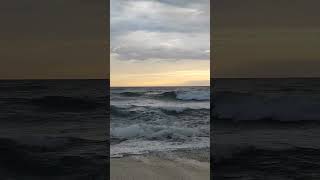 CLOUDY MORNING BARCELONA MAR BELLA BEACH 🌊🌥️🌬️ 21124 [upl. by Bruckner]