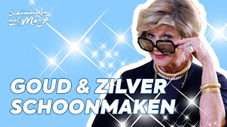 Goud schoonmaken doe je heel eenvoudig 🌟 Schoonmaken met Marja Middeldorp [upl. by Rosalynd719]