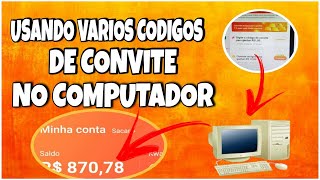 BURLANDO O KWAI USANDO VARIOS CODIGOS DE CONVITE NO COMPUTADOR [upl. by Sacrod697]