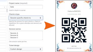 Customizing QR Code CheckIn Types in Darkaas Google Forms and Sheets QR Code Ticket addons [upl. by Lewap595]