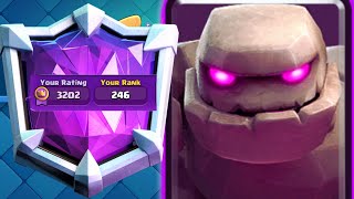 BEST GOLEM BEATDOWN DECK TO PLAY IN CLASH ROYALE 2024 [upl. by Anaujnas]