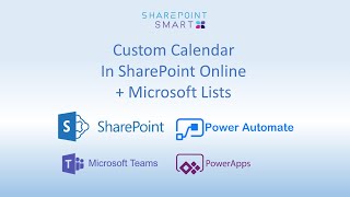 Custom Calendar in SharePoint Online Microsoft Lists Modern List View [upl. by Brose]