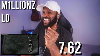 M1llionz x LD 67  762 Official Video Reaction  LeeToTheVI [upl. by Metcalf]