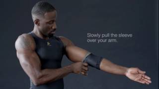 Enerskin  How To Wear Elbow Sleeve [upl. by Harol752]