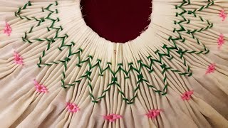 Smocking tutorials class5 [upl. by Damha160]