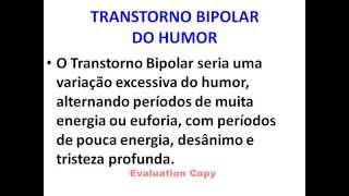 BIPOLAR DEPRESSAO por PNAP Equipe Medica Dr Paulo Andre Issa Neurociencia amp Psiquiatria [upl. by Yanal]