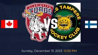 U15 AA Clarington Toros Vs Finland 2023 Video and Picture Recap [upl. by Esinehc916]