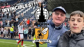 🏆CHAMPIONS FALKIRK ARE INVINCIBLES  FALKIRK 2 ALLOA 2 [upl. by Rudich]