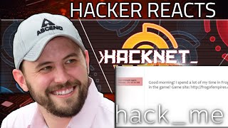 ACTUAL HACKER PlaysHacknet amp HackMe [upl. by Nuli]