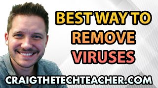 Best Way To Remove PC Viruses Malware and Spyware Free [upl. by Annoved]