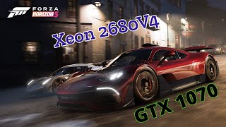 Forza Horizon 5 on the GTX 1070 Xeon 2680v4 Voice [upl. by Guss]