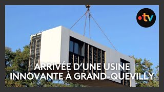 Nouvelle usine de construction au GrandQuevilly avec 100 emplois à la clef [upl. by Hershel478]