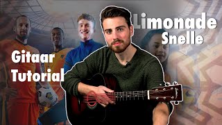 LIMONADE Snelle  Gitaar tutorial Chords  Gitaar Karaoke [upl. by Rolyat51]