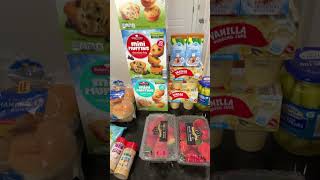 Aldi grocery haul [upl. by Naginnarb]