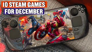 10 Exciting Steam Games Youll Want to Check Out in December [upl. by Adnolohs640]