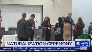 Naturalization ceremony held in Knoxville [upl. by Mahla]