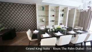 Rixos The Palm Dubai  Grand King Suite [upl. by Clein135]